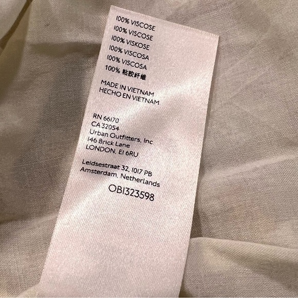 Free People Bonnie Smocked Mini Dress Sz-S - Picture 11 of 11